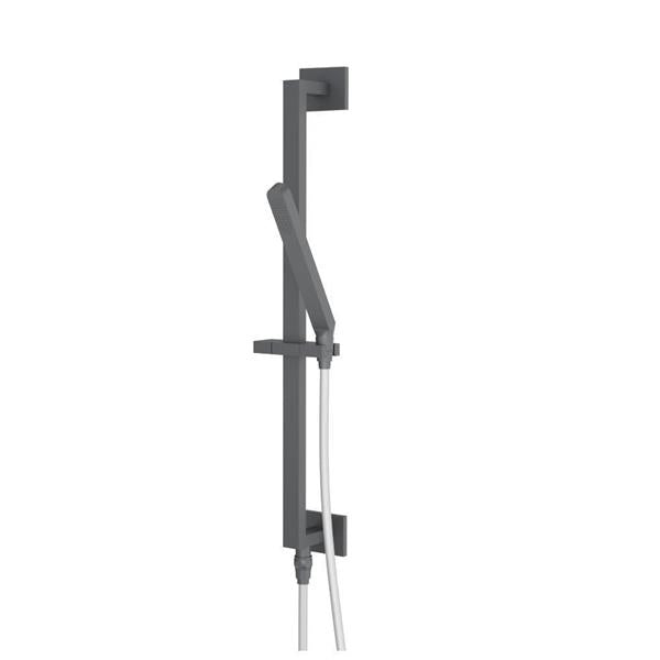 Flusso - Hand Shower Set with Slide Bar, Integrated Elbow & Hose