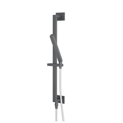 Flusso - Hand Shower Set with Slide Bar, Integrated Elbow & Hose