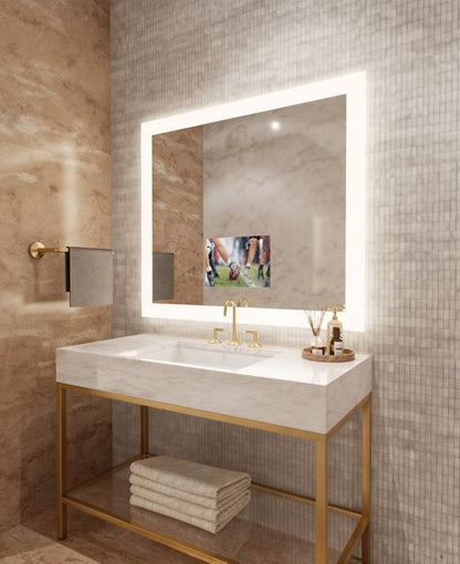 Electric Mirror - Silhouette Lighted Mirror With 15.6 Inch TV