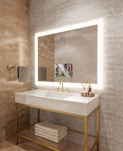 Electric Mirror - Silhouette Lighted Mirror With 15.6 Inch TV