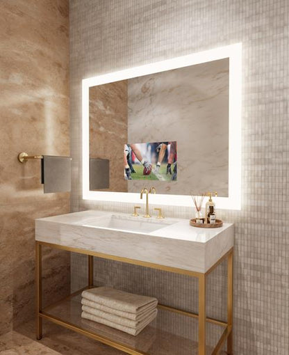 Electric Mirror - Silhouette Lighted Mirror With 21.5 Inch TV