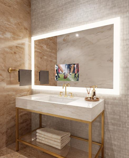Electric Mirror - Silhouette Lighted Mirror With 21.5 Inch TV