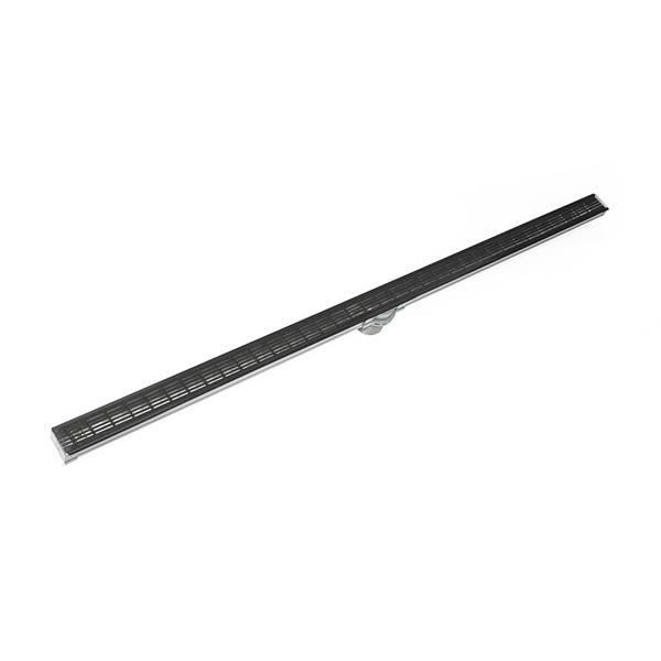 Infinity Drain - 96 Inch S-PVC Series Low Profile Complete Kit