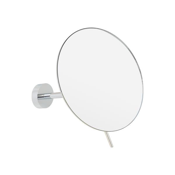 Lacava - Mega  Wall Mount 3X Magnifiyng Mirror, Adjustable With Dual Arm. Round.Diam: 8 Inch, D:5 Inch
