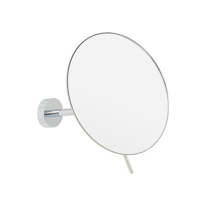 Lacava - Mega  Wall Mount 3X Magnifiyng Mirror, Adjustable With Dual Arm. Round.Diam: 8 Inch, D:5 Inch