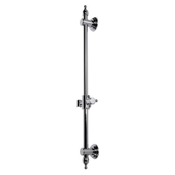 Lacava - Cigno Wall-Mount Round Rail With Hook For Hand-Held Shower Head