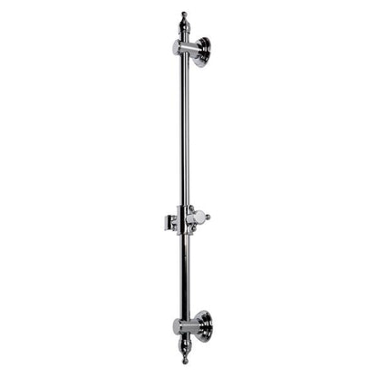 Lacava - Cigno Wall-Mount Round Rail With Hook For Hand-Held Shower Head