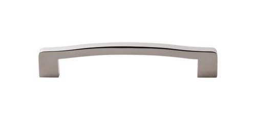 Top Knobs - Alton 6 5/16 Inch Center to Center Bar pull - Polished Stainless Steel