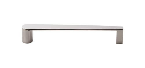 Top Knobs - Sibley 6 5/16 Inch Center to Center Bar pull - Polished Stainless Steel