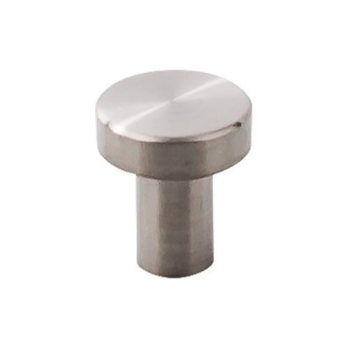 Top Knobs - Post 3/4 Inch Diameter Round Knob - Brushed Stainless Steel