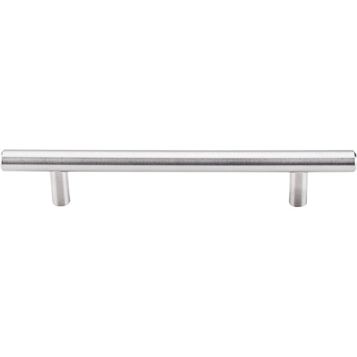 Top Knobs - Solid Bar 5 1/16 Inch Center to Center Bar pull - Brushed Stainless Steel