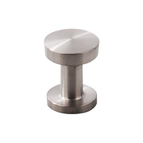 Top Knobs - Spool 13/16 Inch Diameter Round Knob - Brushed Stainless Steel
