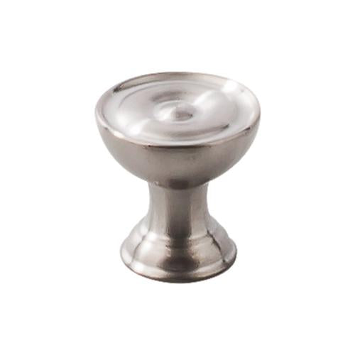 Top Knobs - Rook 1 Inch Diameter Round Knob - Brushed Stainless Steel