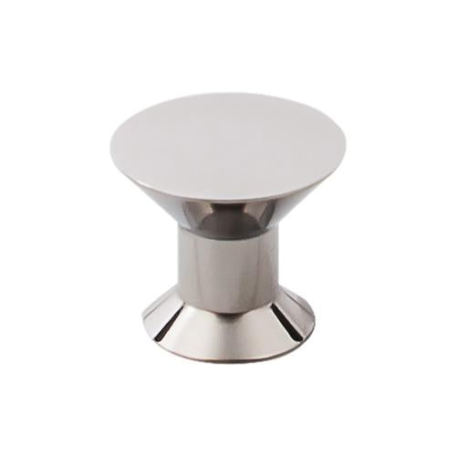 Top Knobs - Indus 1.1875 Diameter Round Knob - Polished Stainless Steel