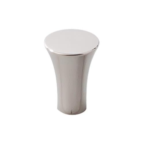 Top Knobs - Tapered 3/4 Inch Diameter Round Knob - Polished Stainless Steel
