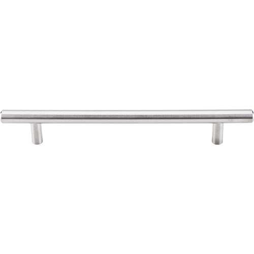 Top Knobs - Solid Bar 6 5/16 Inch Center to Center Bar pull - Brushed Stainless Steel