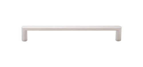 Top Knobs - Latham 7 9/16 Inch Center to Center Bar pull - Brushed Stainless Steel