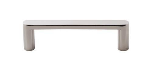 Top Knobs - Latham 3 3/4 Inch Center to Center Bar pull - Polished Stainless Steel