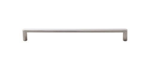 Top Knobs - Latham 10 1/16 Inch Center to Center Bar pull - Polished Stainless Steel