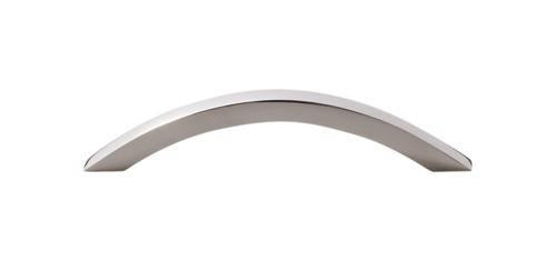 Top Knobs - Iola 5 1/16 Inch Center to Center Bar pull - Polished Stainless Steel