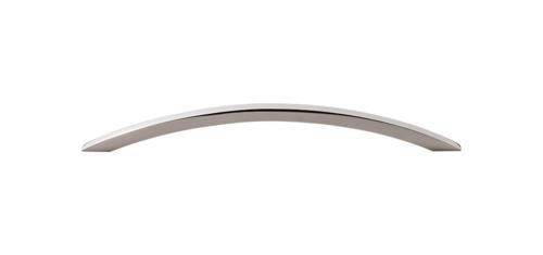 Top Knobs - Iola 8 13/16 Inch Center to Center Bar pull - Polished Stainless Steel