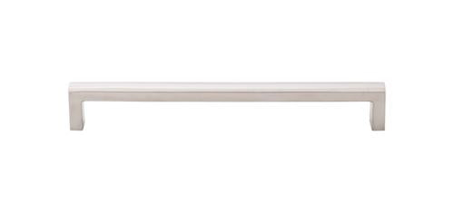 Top Knobs - Ashmore 8 13/16 Inch Center to Center Bar pull - Brushed Stainless Steel