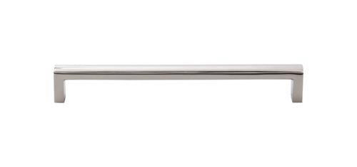 Top Knobs - Ashmore 8 13/16 Inch Center to Center Bar pull - Polished Stainless Steel