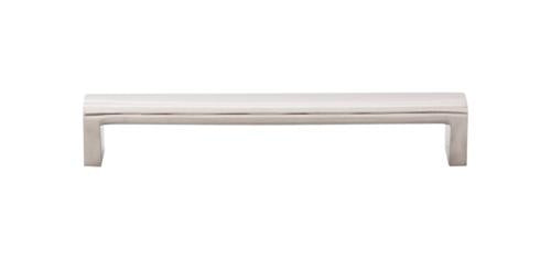 Top Knobs - Hull 7 9/16 Inch Center to Center Bar pull - Brushed Stainless Steel