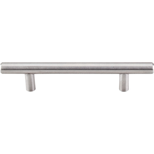 Top Knobs - Hollow 3 3/4 Inch Center to Center Bar pull - Brushed Stainless Steel