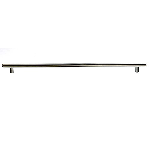 Top Knobs - Hollow 16 3/8 Inch Center to Center Bar pull - Brushed Stainless Steel