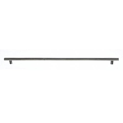 Top Knobs - Hollow 18 7/8 Inch Center to Center Bar pull - Brushed Stainless Steel