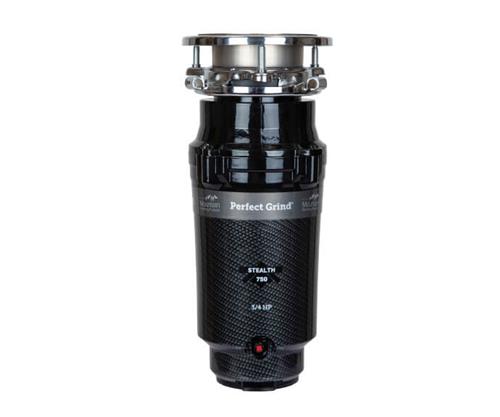 Mountain Plumbing - Perfect Grind® STEALTH 750 Waste Disposer - Continuous Feed 3-Bolt Mount 3/4 HP