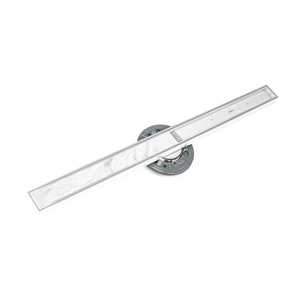 Infinity Drain - 48 Inch S-Stainless Steel Series High Flow Complete Kit