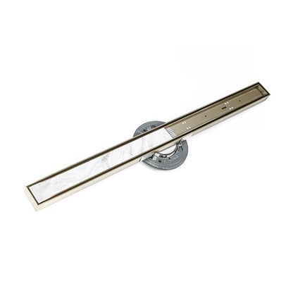 Infinity Drain - 60 Inch S-Stainless Steel Series High Flow Complete Kit