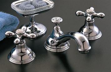 Strom Living - St. Lawrence Widespread Lavatory Faucet with Cross Handles