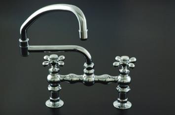 Strom Living - Columbia Kitchen Faucet with Pot Filler Swivel Spout