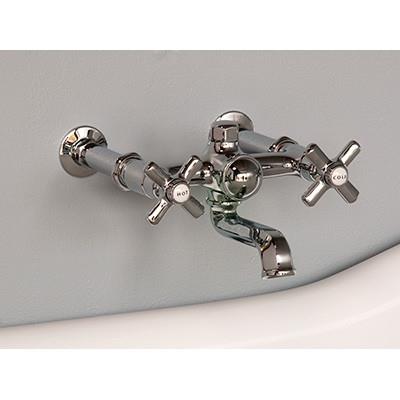Strom Living - Wall Mounted Deco Faucet with7 Inch Centers and Cross Handles