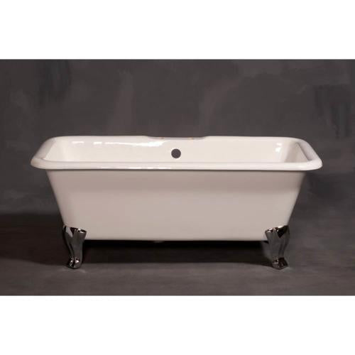 Strom Living - The Charles 5' Cast Iron Rectangular Tub On Deco Style Legs (On Selected Finish)