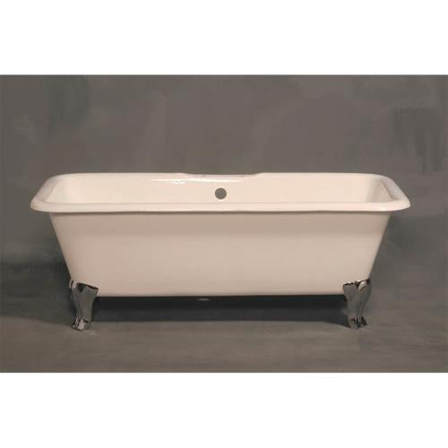 Strom Living - The Lewis 5 1/2' Cast Iron Rectangular Tub On Deco Style Legs (On Selected Finish)