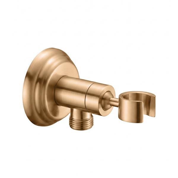 Lacava - Hand Shower Wall Union With Hook, Diameter 2-3/4 Inch, 4 InchD
