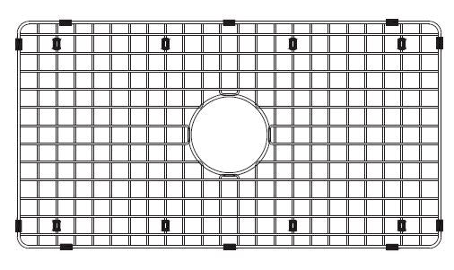 Hamat - Wire Grate/Bottom Grid, 27-1/2 Inch x 14-3/4 Inch