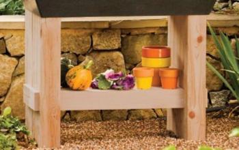 Stone Forest - Wood Stand For Salus Potting Sink
