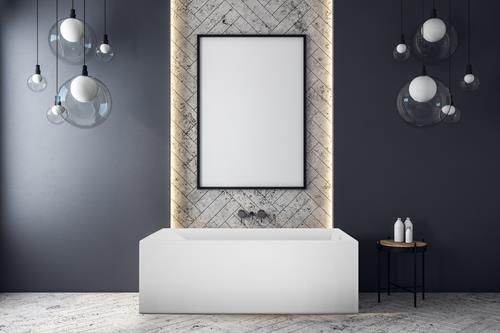 Hydro Systems - Slate 6032 Ston Center Drain Bathtub