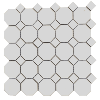 Roca Tile - 12 x 12 Inch Octagon ArtisMosaic