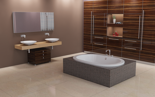 Americh - Sol Flat Deck 6042 Bathtub