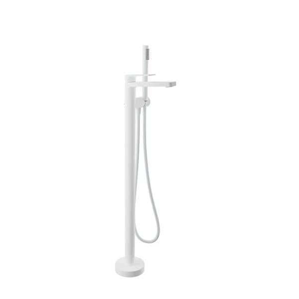 Baril - Petite B04 Trim only for floor-mounted tub filler with hand shower