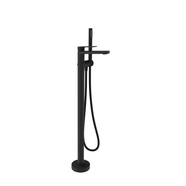 Baril - Petite B04 Trim only for floor-mounted tub filler with hand shower