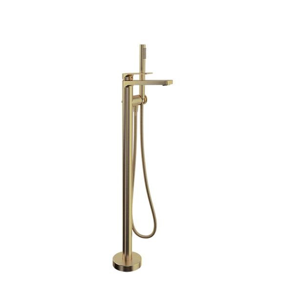 Baril - Petite B04 Trim only for floor-mounted tub filler with hand shower