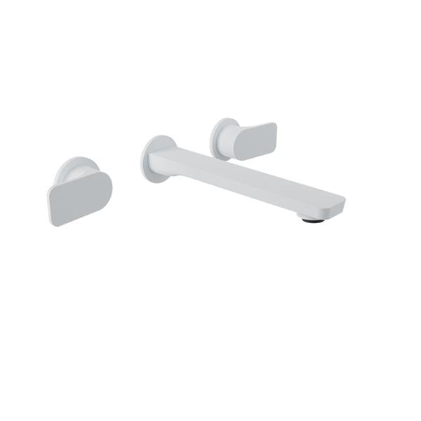 Baril - Petite B04 Trim only for for 2 handles wall-mounted lavatory faucet, drain not included