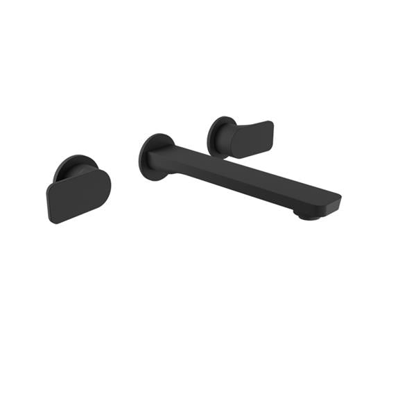 Baril - Petite B04 Trim only for for 2 handles wall-mounted lavatory faucet, drain not included